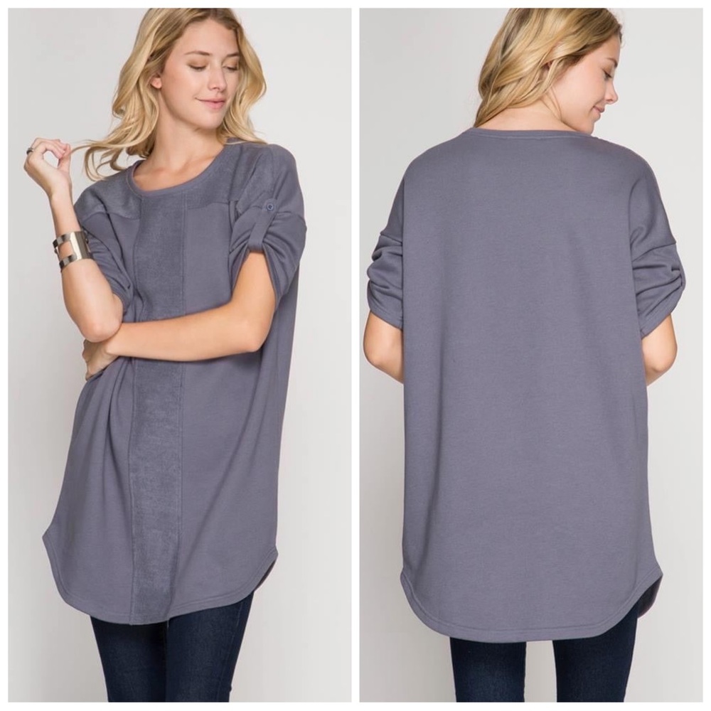 NWT French Terry Tunic